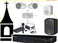 Kit complet sonorizare biserici - 531 Eur