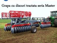Grapa cu discuri tractata seria Master BD-048, Madara Group