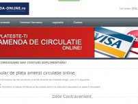 Plata amenzi circulatie online