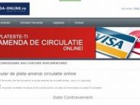 Plateste amenzi rovinieta si de circulatie aici