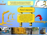 Furci de macara manuale