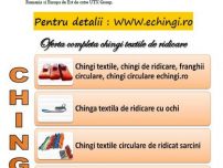 Chingi textile circulare toata gama-echingi.ro