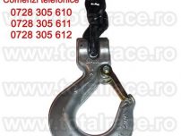 Carlig Clevis cu siguranta Crosby 16 mm 10 tone