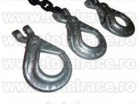 Carlige cu prindere pe lant cu autoblocare 7 mm 2 tone