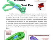 SISTEME DE RIDICARE CU CHINGA / SUFA TEXTILA TOTAL RACE