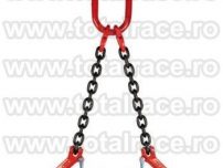 Dispozitiv de lanturi cu 2 brate cu carlige cu autoblocare