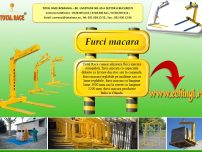 Furci macara europaleti  MBRA20E cu lame de 1200 mm