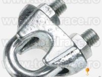 Brida zincata pentru cabluri cu diametru de la 5mm la 40mm