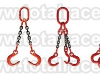 Echipament ridicare din lant 2 brate cu carlige rotative cu autoblocare