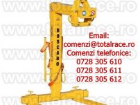 Furci macara cu lame reglabile