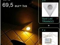 Spoturi iluminat mobila, lumini ambientale living