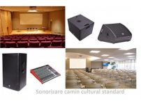 Sistem audio pentru camin cultural