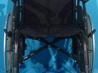 Scaun cu rotile handicap second hand / 45 cm