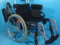 Fotoliu rulant din aluminiu Sopur / 46 cm