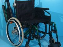 Fotoliu pentru handicap din aluminiu