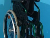 Fotoliu pentru handicap din aluminiu