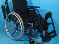 Fotoliu rulant invalizi din aluminiu Breezy