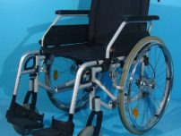 Fotoliu handicap cu roti mari pe spate  second hand - 45 cm