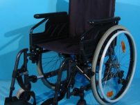 Fotoliu handicap aluminiu  latime sezut 41 cm