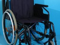 Fotoliu handicap aluminiu  latime sezut 41 cm