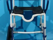 Scaun cu WC second hand Rebotec din otel si PVC