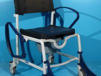 Scaun cu WC second hand Rebotec din otel si PVC