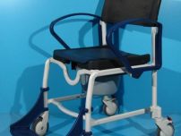 Scaun cu WC second hand Rebotec din otel si PVC