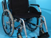 Scaun handicap cu rotile ieftin second hand-50 cm
