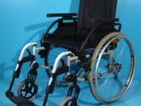 Promo la vanzare fotoliu handicap din aluminiu B+B / 43 cm