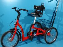 Tricicleta ortopedica pentru copii cu probleme