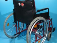 Scaun cu rotile -latime sezut 56 cm (suporta 170kg)