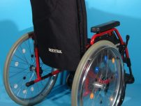 Rulant din aluminiu cu cotiere reglabile pe inaltime Meyra