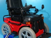 Carucior electric second hand Invacare G40-rosu