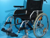 Rulant pentru handicap cu suporti din aluminiu Uniroll- sezut 53 cm