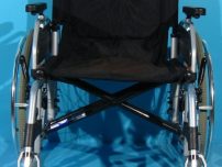 Rulant pentru handicap cu suporti din aluminiu Uniroll- sezut 53 cm