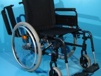 Carucior invalid din aluminiu Invacare -suporta 140 kg