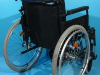 Carucior invalid din aluminiu Invacare -suporta 140 kg