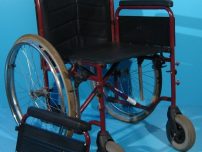Scaun cu rotile second hand-latime sezut 45 cm0