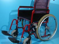 Scaun cu rotile -second hand/latime sezut 48 cm