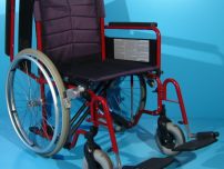 Scaun cu rotile -second hand/latime sezut 48 cm