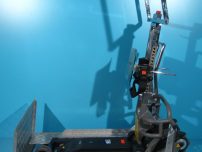 Elevator cu senile si rampa pentru pentru scari second hand.