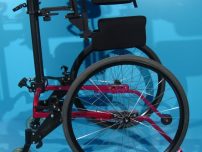 Premergator cu verticalizare pentru copii second hand Kidwalk.