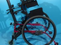 Premergator cu verticalizare pentru copii second hand Kidwalk.