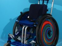 Scaun cu rotile activ pentru copii din aluminiu/latime sezut 28cm