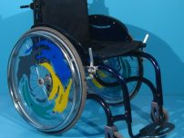 Scaun rulant activ din aluminiu/latime sezut 39 cm