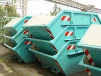 Producem si vindem Skip containere de 5, 5 mc, asimetrice, fara capace