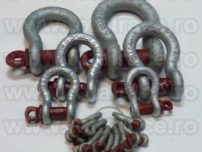 Gambeti / shackles omega cu bolt filetat
